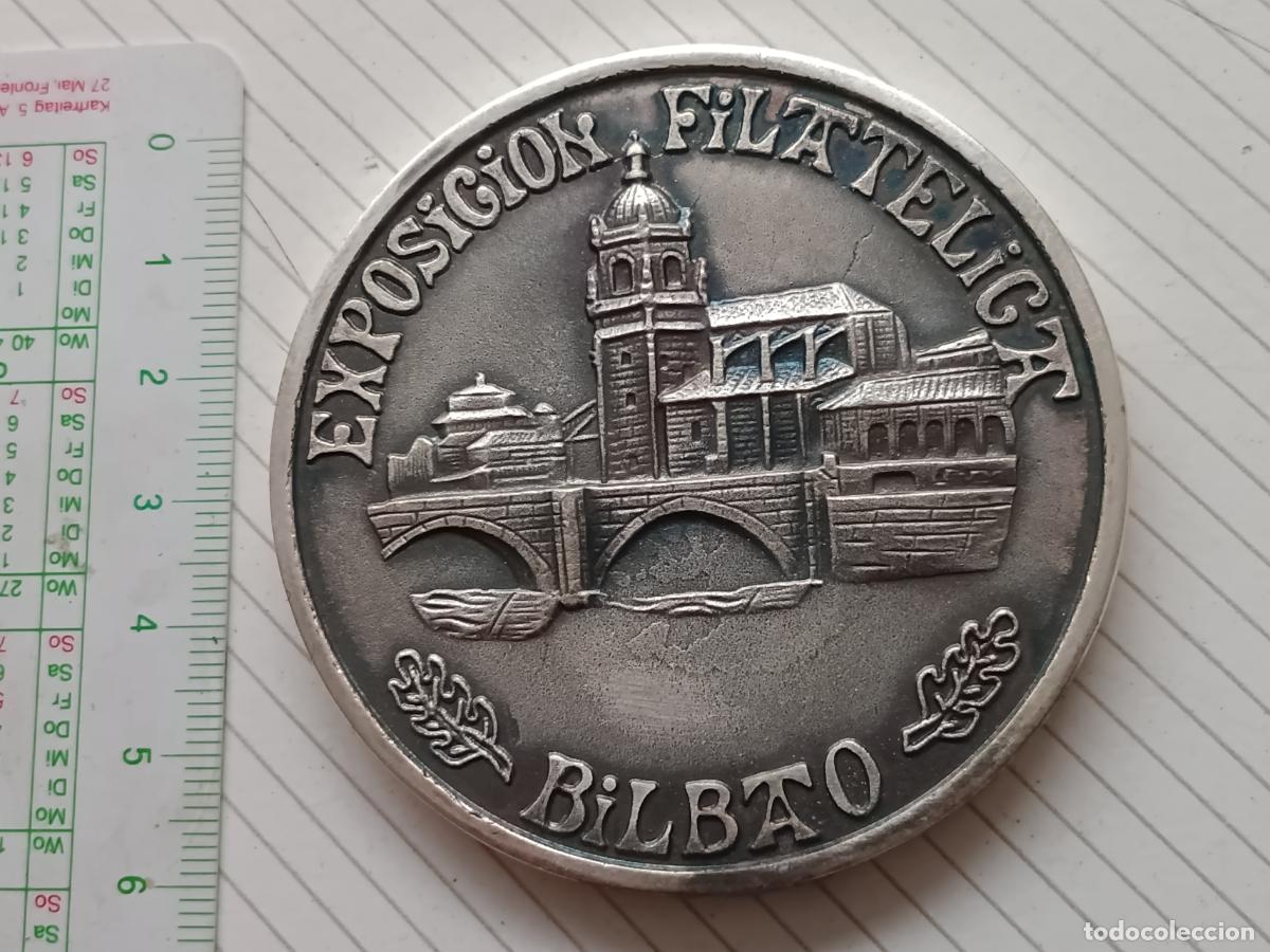 Medallas tem&aacute;ticas: MEDALLA - EXPOSICI&Oacute;N FILAT&Eacute;LICA - BILBAO - 1977 - VI CERTAMEN IBEROAMERICANO