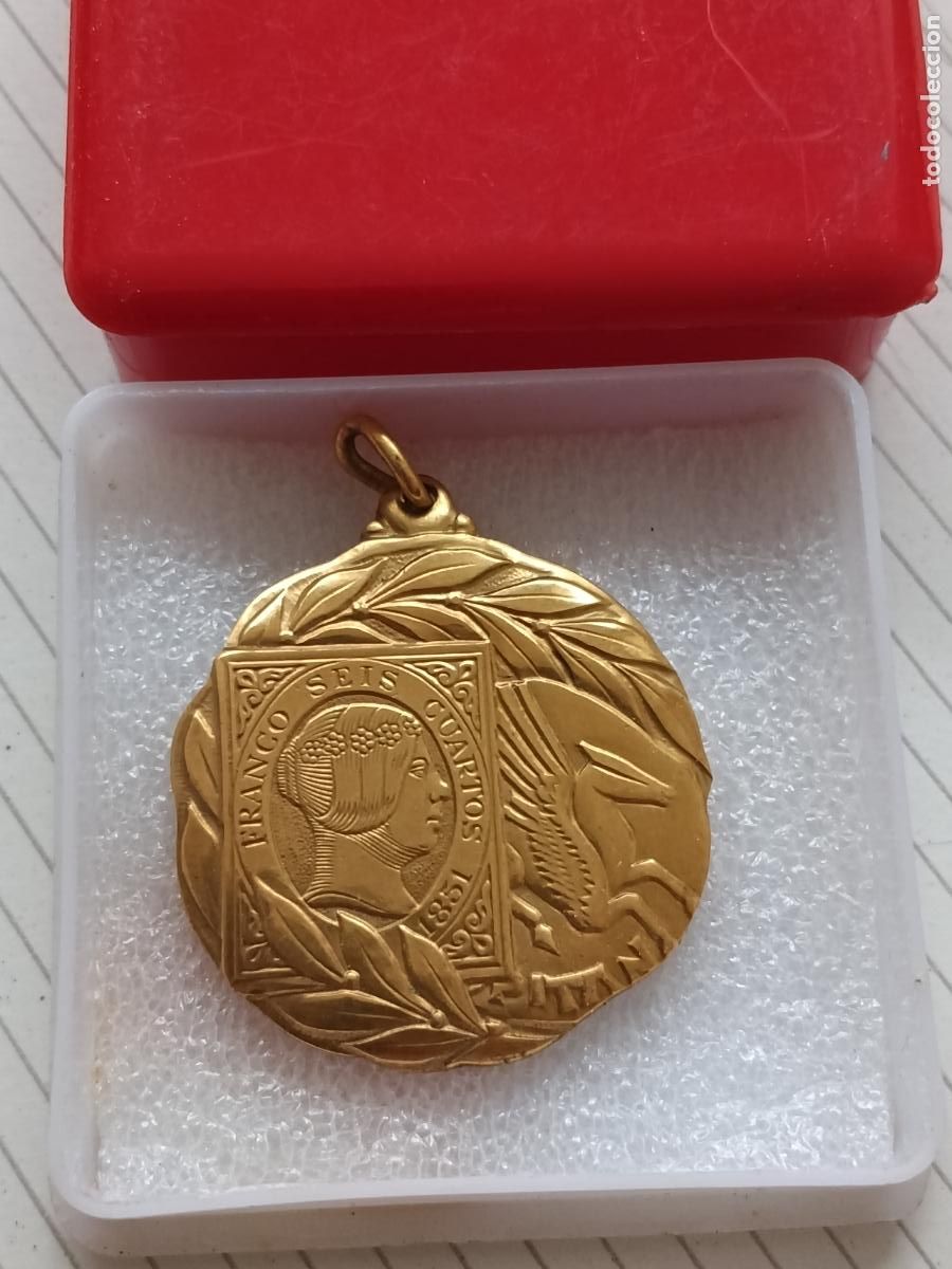Medallas tem&aacute;ticas: MEDALLA EXPOSICION FILATELICA EIBAR 1971
