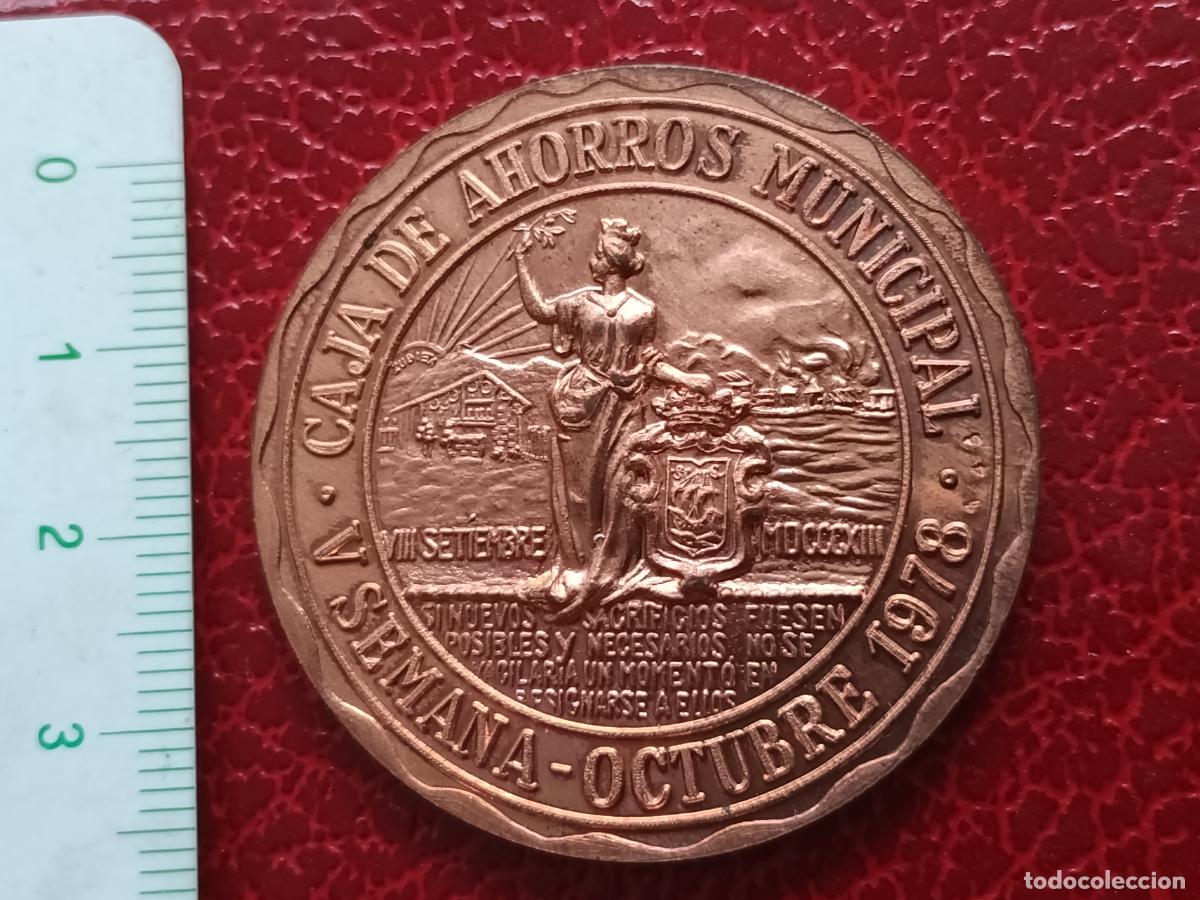 Medallas tem&aacute;ticas: Medalla - V Semana Numism&aacute;tica de San Sebasti&aacute;n 1978 - Asedio de la Ciudad Sept. 1813