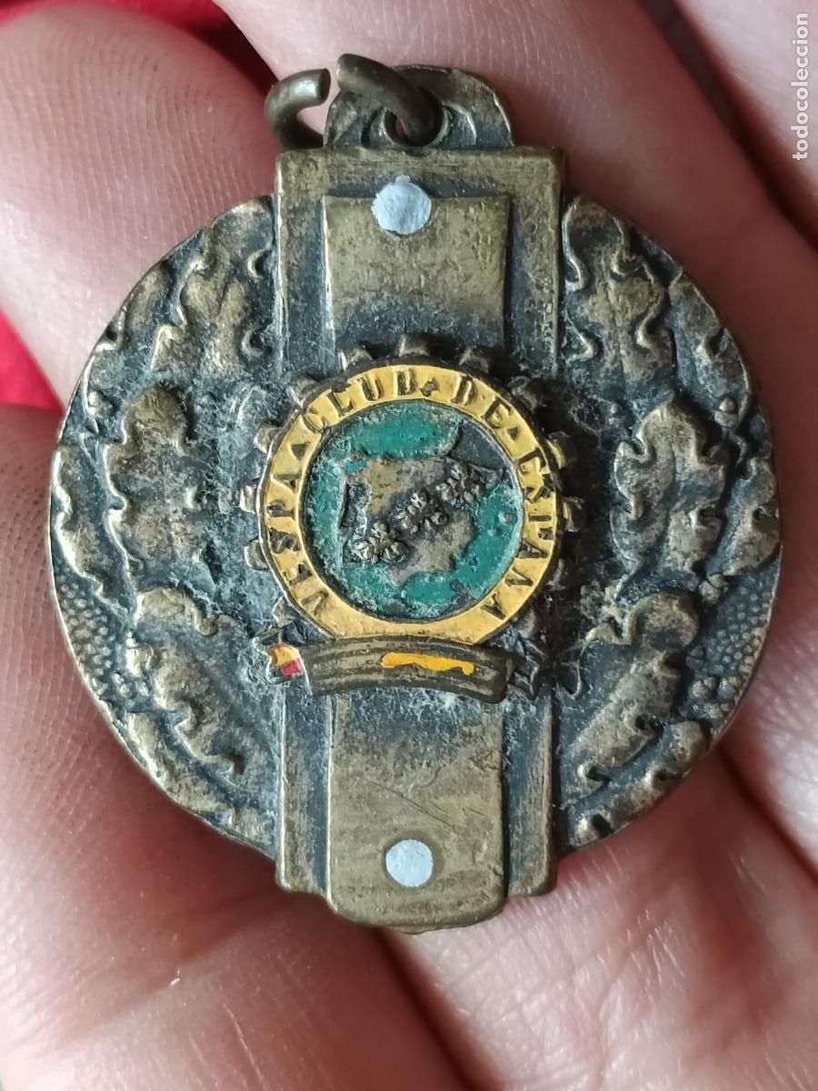Medallas tem&aacute;ticas: Vespa Club de Espa&ntilde;a - San Crist&oacute;bal. Antigua medalla