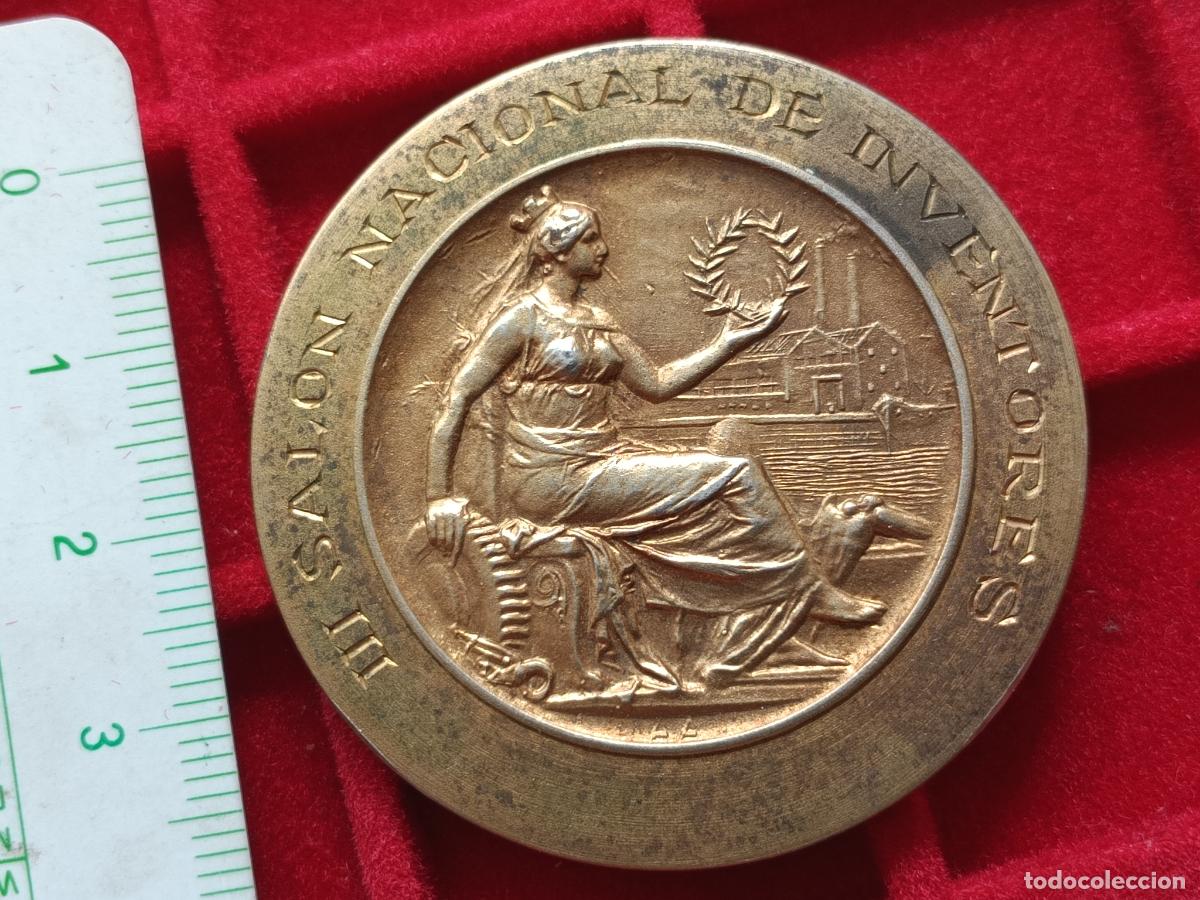 Medallas tem&aacute;ticas: Medalla III Sal&oacute;n Nacional de Inventores - XII Feria de Muestras de Bilbao 1961