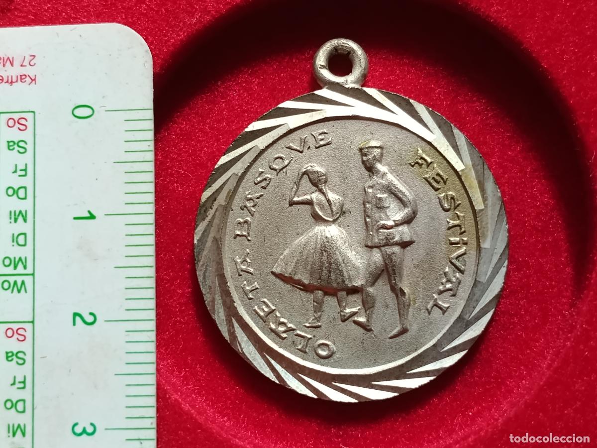Medallas tem&aacute;ticas: Pa&iacute;s Vasco. Olaeta Basque Festival. Euskaldunen artea