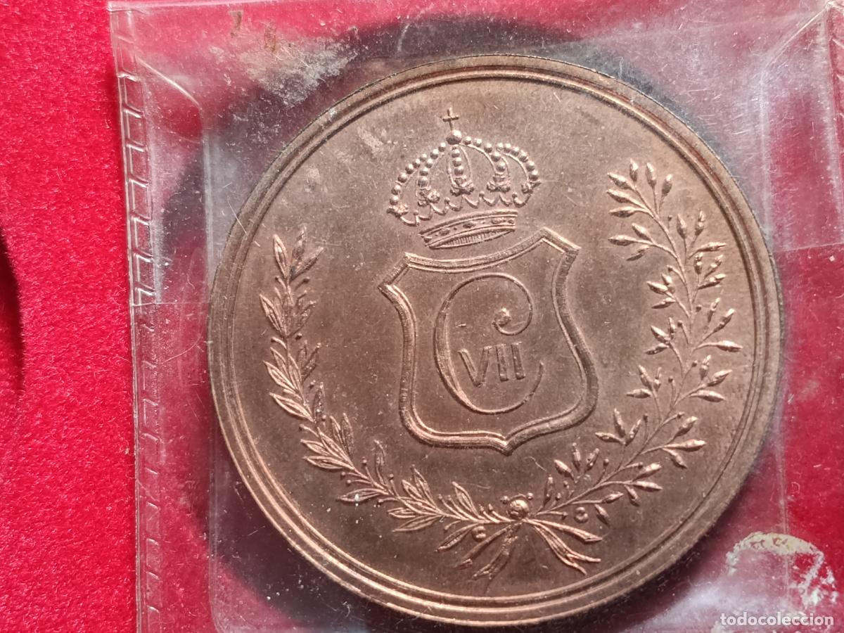 Medallas tem&aacute;ticas: MEDALLA O&Ntilde;ATE OCTUBRE 1875 1&ordm; CENTENARIO - Foto 2