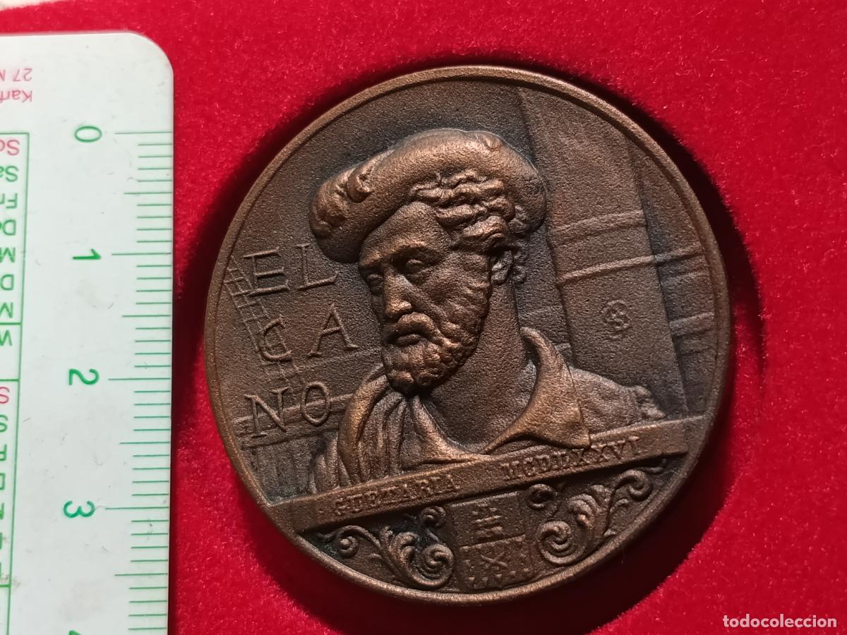 Medallas tem&aacute;ticas: Medalla de Juan Sebasti&aacute;n Elcano. 1976, Guetaria