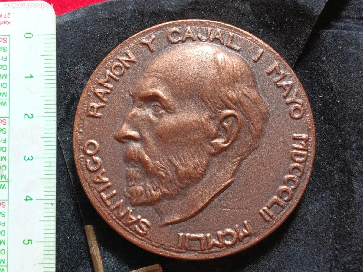 Medallas tem&aacute;ticas: Medalla Ram&oacute;n y Cajal Primer centenario de su nacimiento 1952