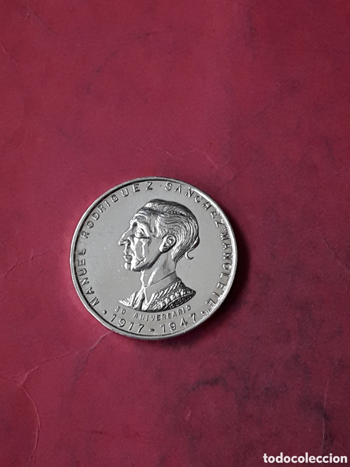 Medallas tem&aacute;ticas: MEDALLA PLATA MANOLETE. 50 ANIVERSARIO DE SU MUERTE. CORDOBA 1997