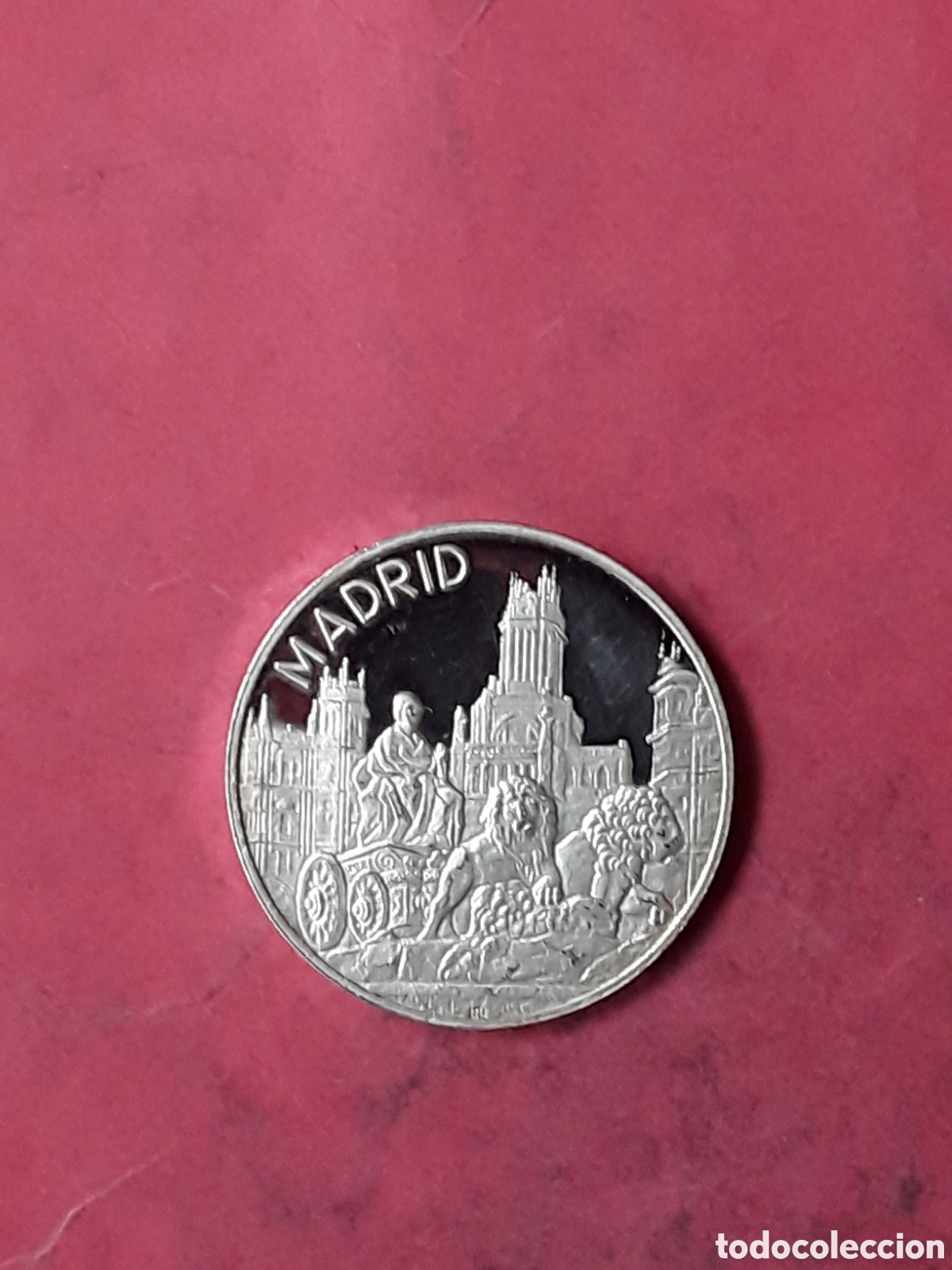 Medallas tem&aacute;ticas: MEDALLA PLATA MADRID CIBELES