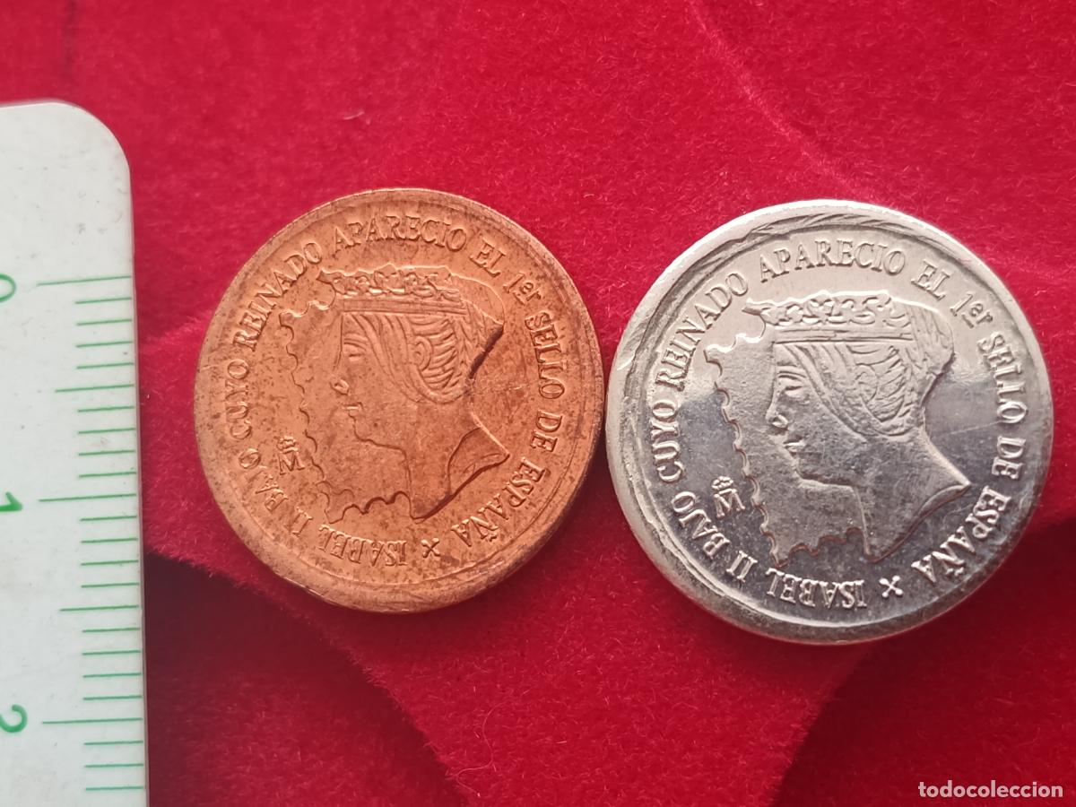 Medallas tem&aacute;ticas: Exfilna 96 Vitoria, Pa&iacute;s Vasco. 2 medallas peque&ntilde;o tama&ntilde;o