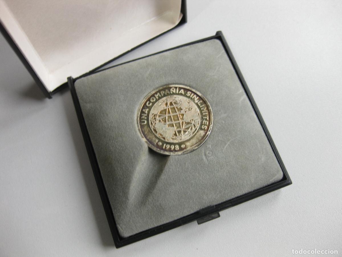 Medallas tem&aacute;ticas: MEDALLA DE AMPLIACI&Oacute;N DE CAPITAL DE TELEF&Oacute;NICA EN SU ESTUCHE