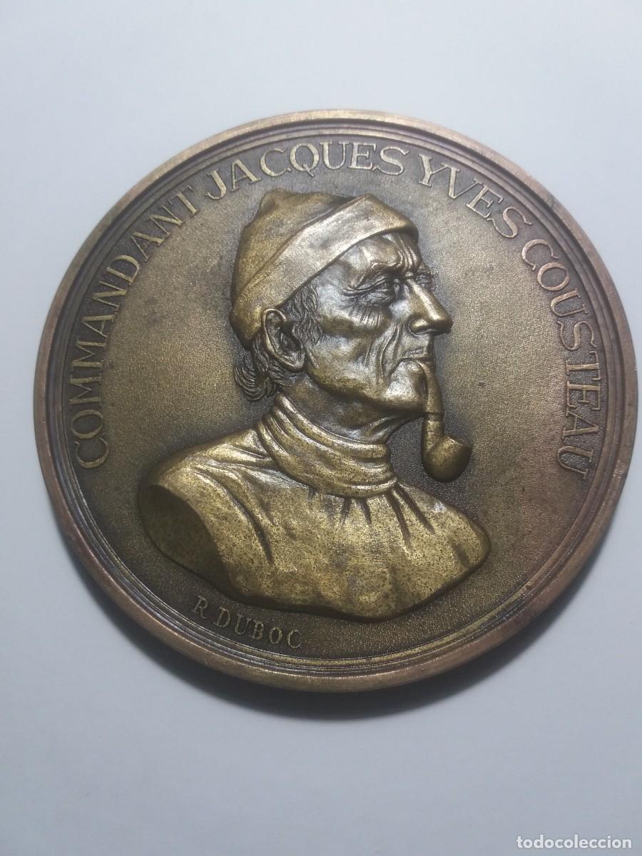 Medallas tem&aacute;ticas: Medalla COMANDANT JACQUES YVES COUSTEAU