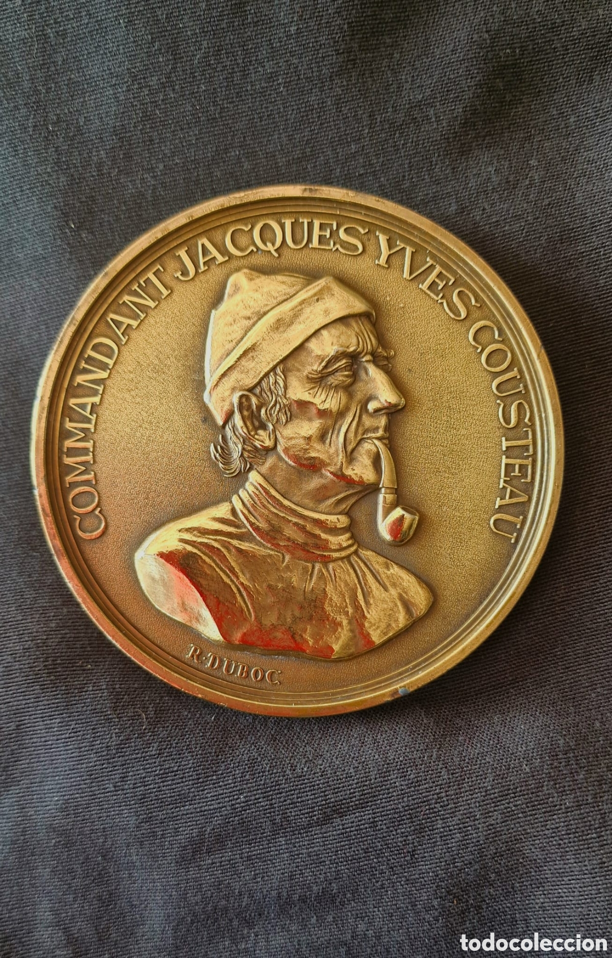 Medallas tem&aacute;ticas: Medalla conmemorativa Commandant Jacques-Yves Cousteau