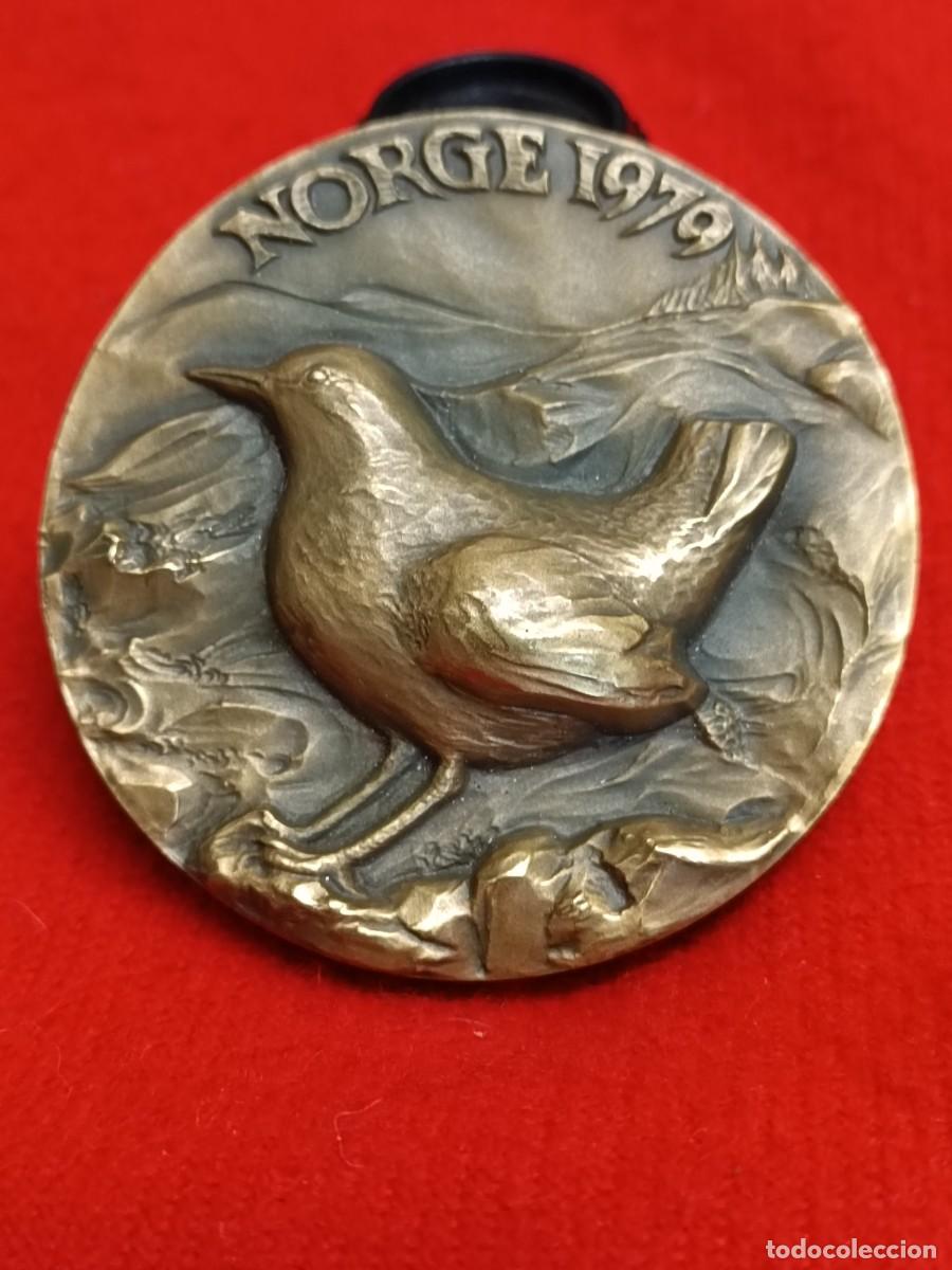 Medallas tem&aacute;ticas: Medalla de bronce de Noruega, 1979, 7 cm. de di&aacute;metro, firmada: Jens R&oslash;nnig, en canto:566/5000.
