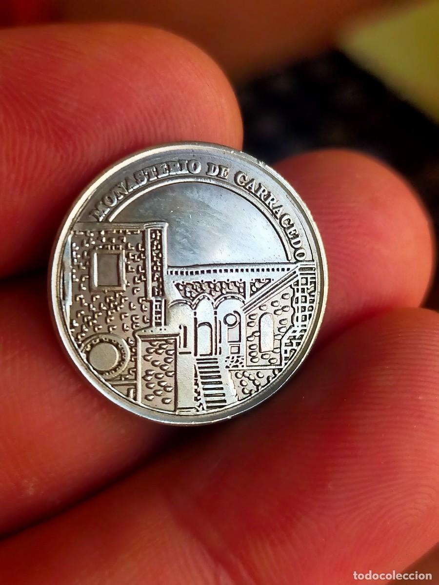 Medallas tem&aacute;ticas: MONEDA MEDALLA TOKEN EXONUMIA MONASTERIO CARRACEDO 90 ANIVERSARIO DIARIO LEON EXCELENTE CONSERVACION