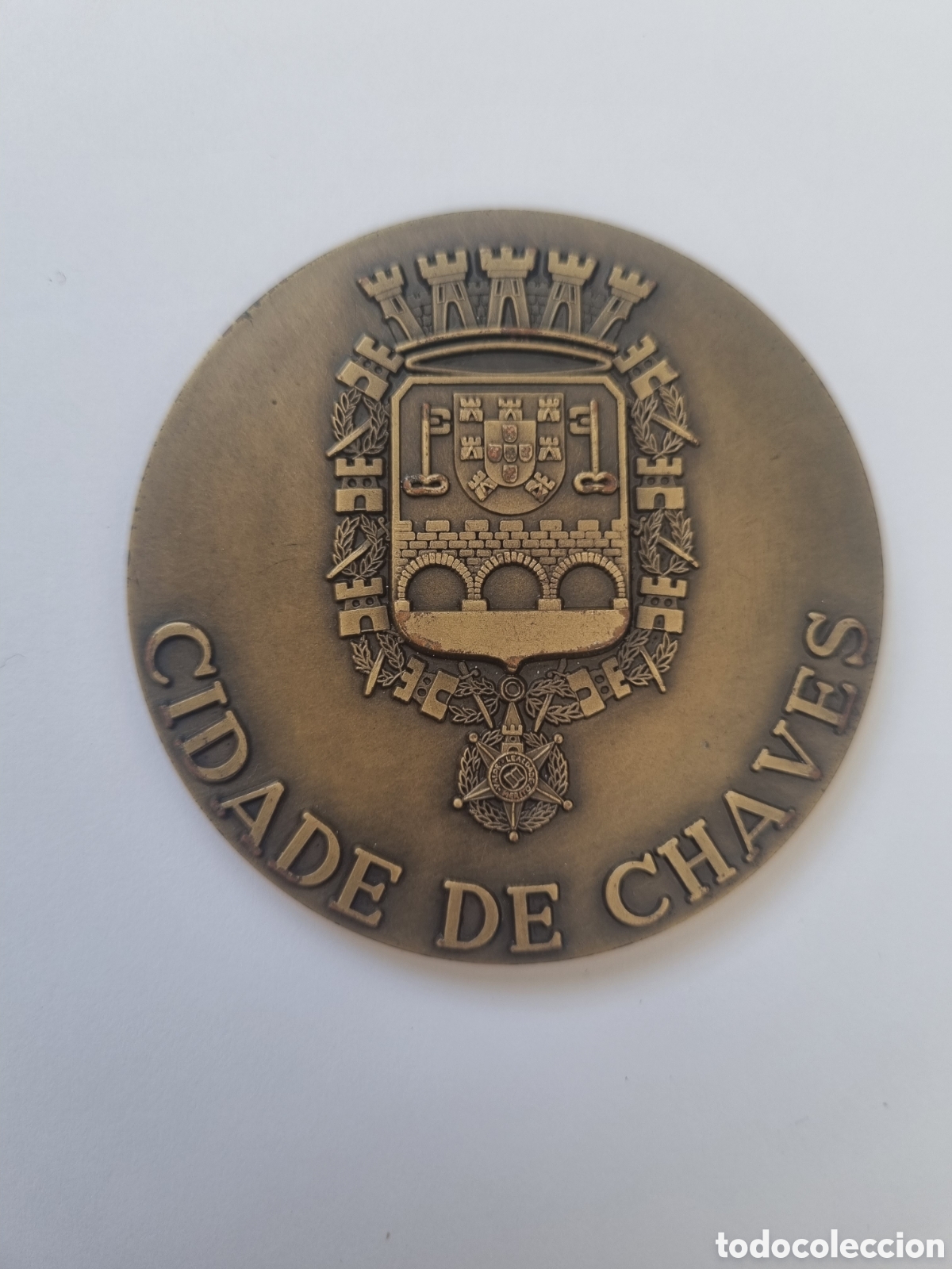 Medallas tem&aacute;ticas: Chaves Portugal hospital cirugia 1986