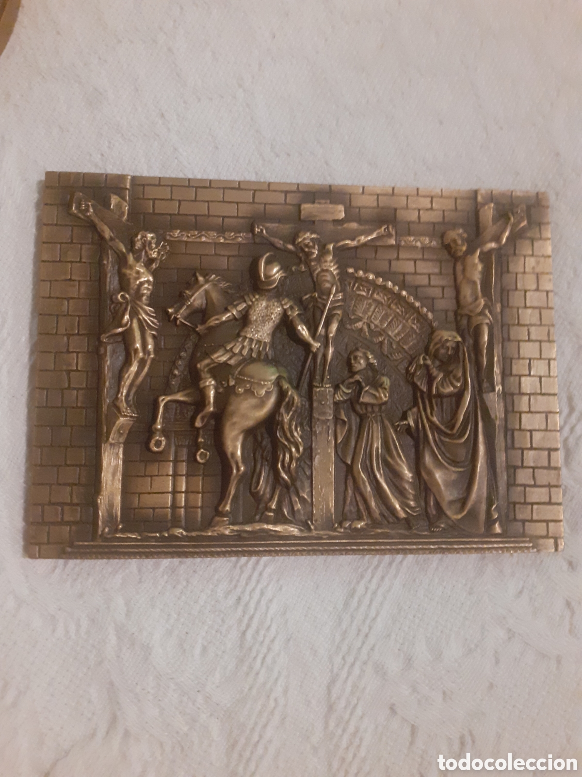 Medallas tem&aacute;ticas: GRAN MEDALLA PASO LONGINOS. SEMANA SANTA ZAMORA. 11 X 8 CM