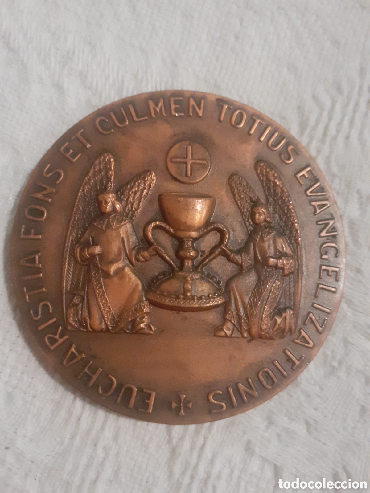 Medallas tem&aacute;ticas: GRAN MEDALLA VIII CONGRESO EUCARISTICO NACIONAL. VALENCIA 1972. 5,5 CM