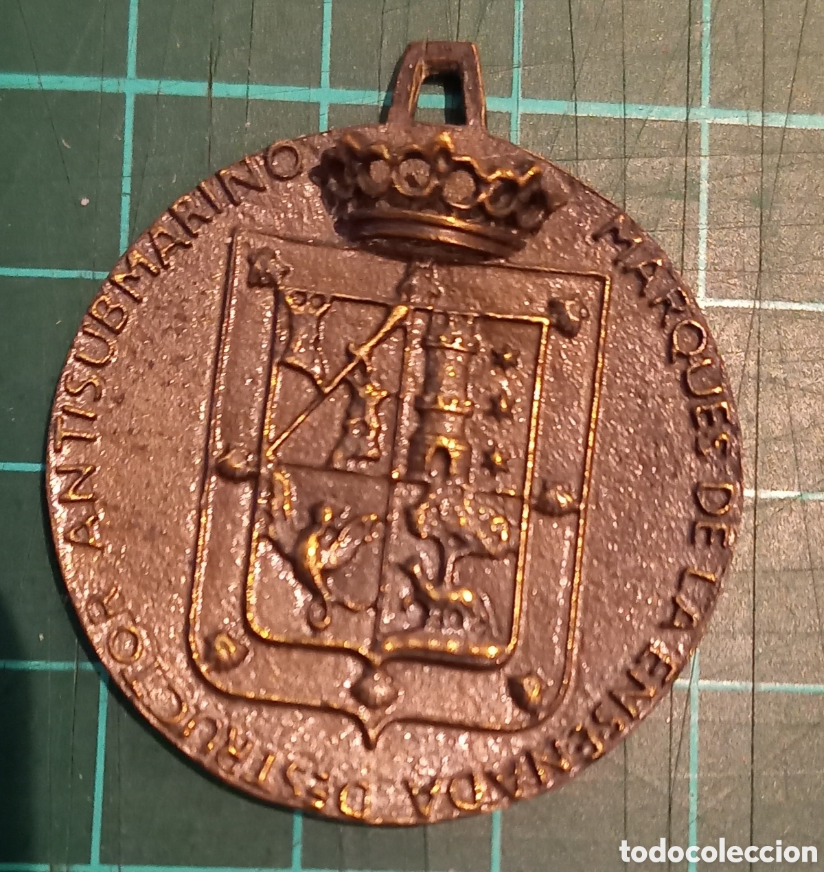 Medallas tem&aacute;ticas: Medalla &uacute;nicamente del destructor Marques de La Ensenada. Armada. Marina. Naval