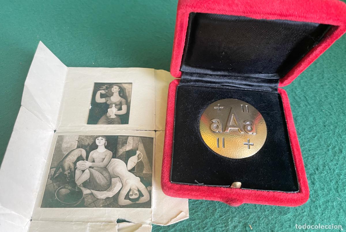 Medallas tem&aacute;ticas: MEDALLA PREMIO PINTURA JUAN GRIS 1958 - ASOCIACI&Oacute;N ARTISTAS ACTUALES BARCELONA - JAUME JAIME MUXART
