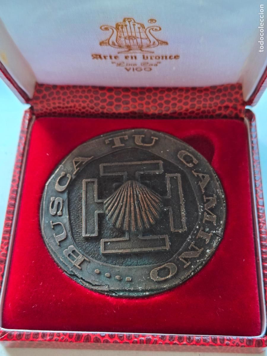 Medallas tem&aacute;ticas: MEDALLA OJE A&Ntilde;O SANTO 1976 SANTIAGO GALICIA MILITAR