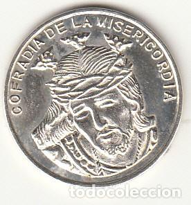 Medallas tem&aacute;ticas: MEDALLA COFRADIA DE LA MISERICORDIA - MALAGA 1996 / PLATA 925