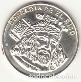 Medallas tem&aacute;ticas: MEDALLA COFRADIA DE EL RICO - MALAGA 1996 / PLATA 925