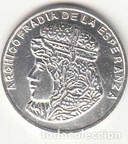 Medallas tem&aacute;ticas: MEDALLA ARCHICOFRADIA DE LA ESPERANZA - MALAGA 1996 / PLATA 925