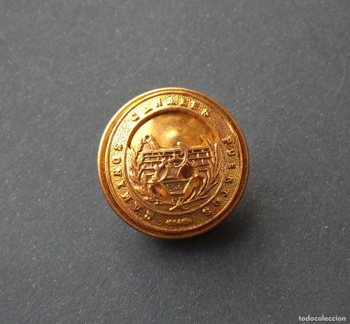 Medalhas tem&aacute;ticas: BOT&Oacute;N CANALES, PUENTES Y CAMINOS. 2 CM DI&Aacute;METRO. APROX.