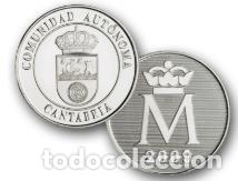 Medallas tem&aacute;ticas: MEDALLA DE PLATA DE LA COMUNIDAD AUTONOMA DE CANTABRIA EMITIDA POR LA FNMT EN EL A&Ntilde;O 2009
