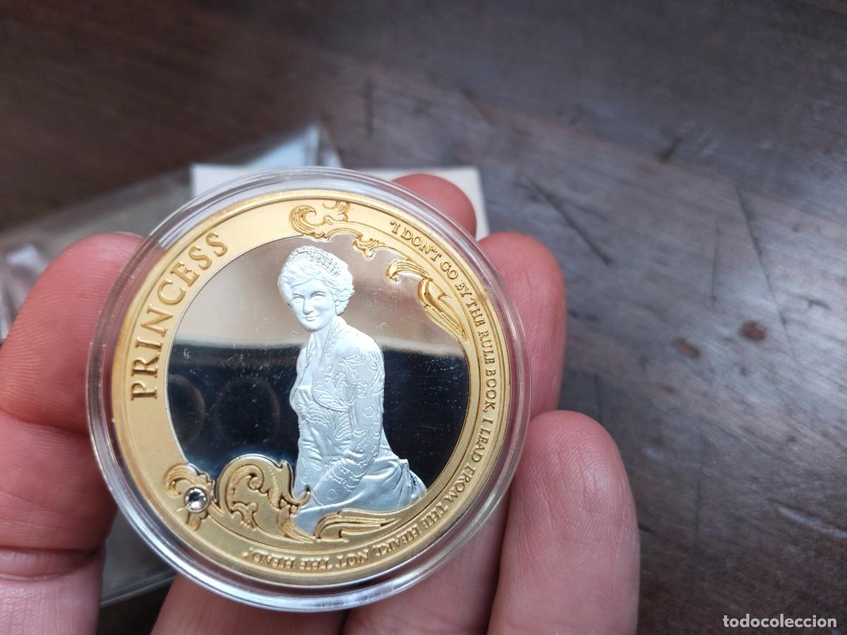 Medallas tem&aacute;ticas: Medalla Princesa Diana. Numerada. Ver. - Foto 2