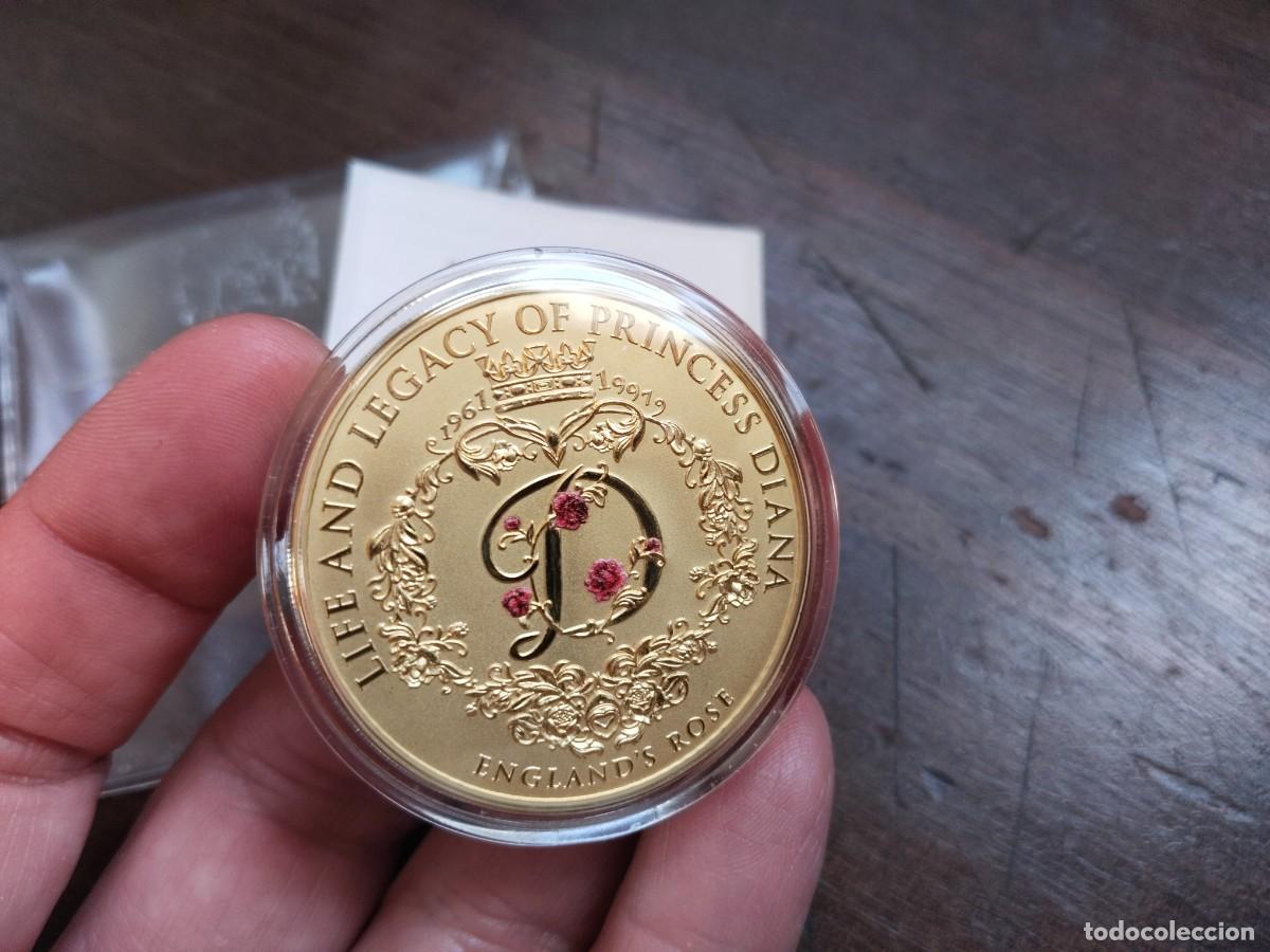 Medallas tem&aacute;ticas: Medalla Princesa Diana. Numerada. Ver. - Foto 3