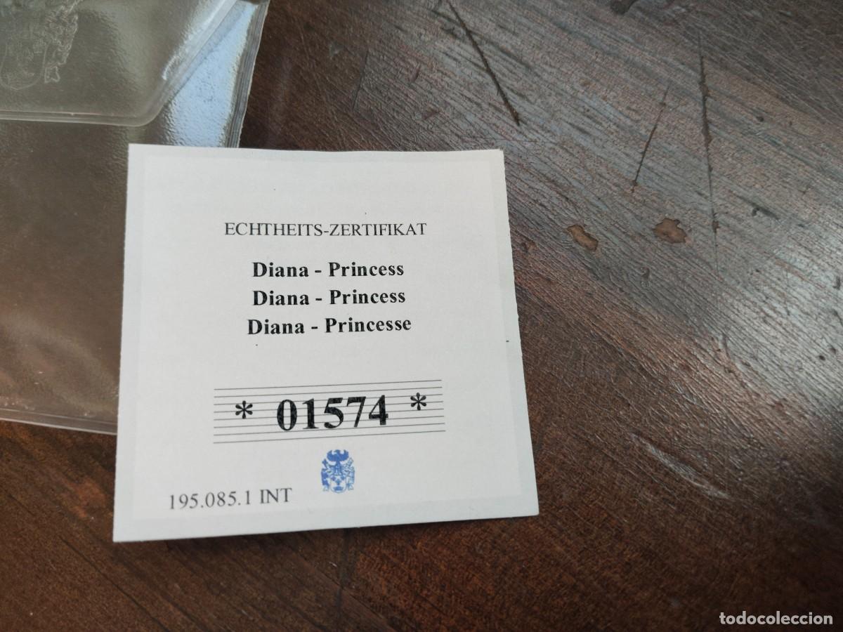 Medallas tem&aacute;ticas: Medalla Princesa Diana. Numerada. Ver. - Foto 5