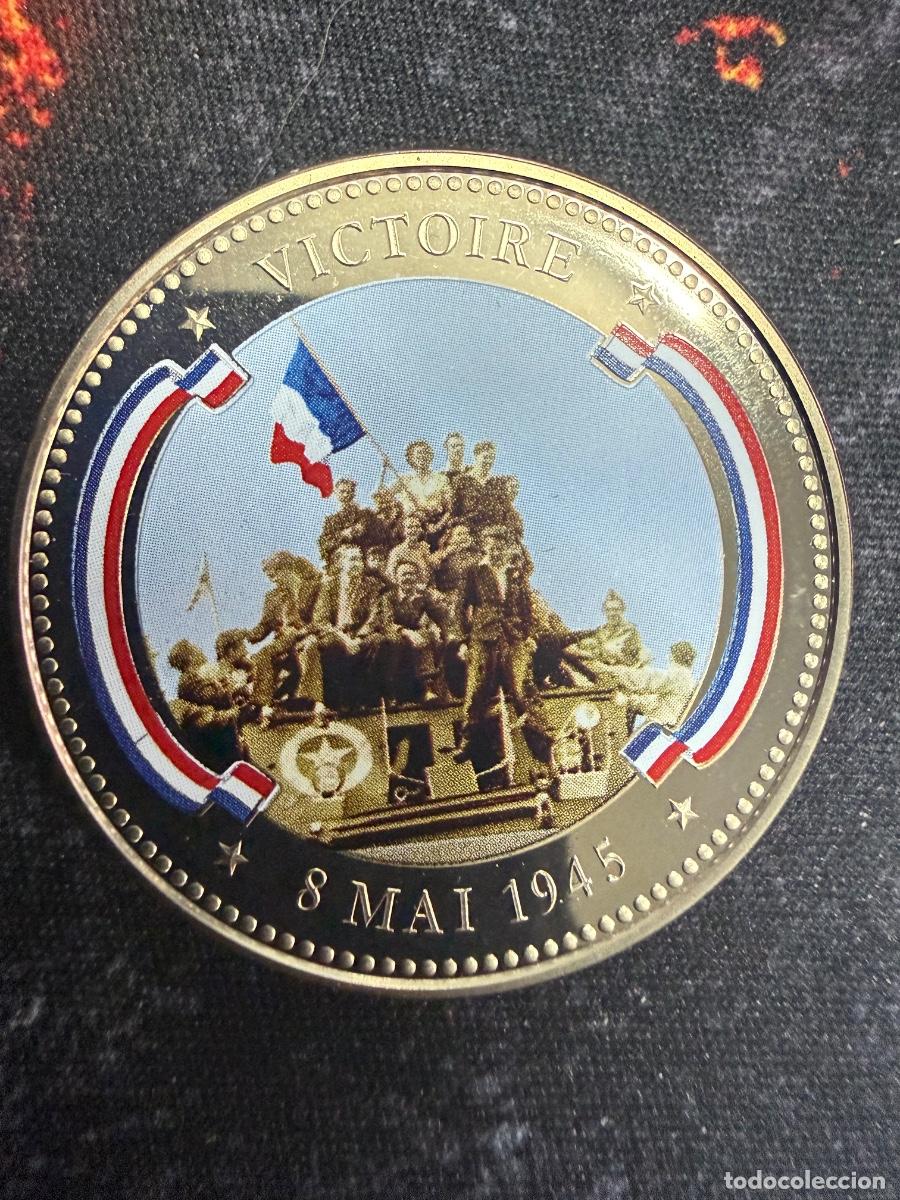 Medaglie tematiche: MEDALLA CONMEMORATIVA VICTORIA 8 DE MAYO 1945 &ndash; FRANCIA | MEMORIA HIST&Oacute;RICA EN ESTADO PURO