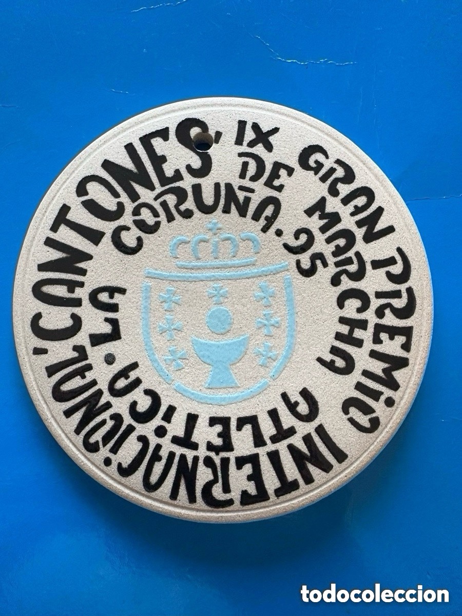 Thematic medals: Medalla Burelarte, premio internacional de marcha atl&eacute;tica, A Coru&ntilde;a (A20)
