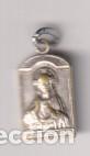 Medallas tem&aacute;ticas: Coraz&oacute;n de Jes&uacute;s (Lat&oacute;n plateado 20 mm.) R/Virgen del Carmen
