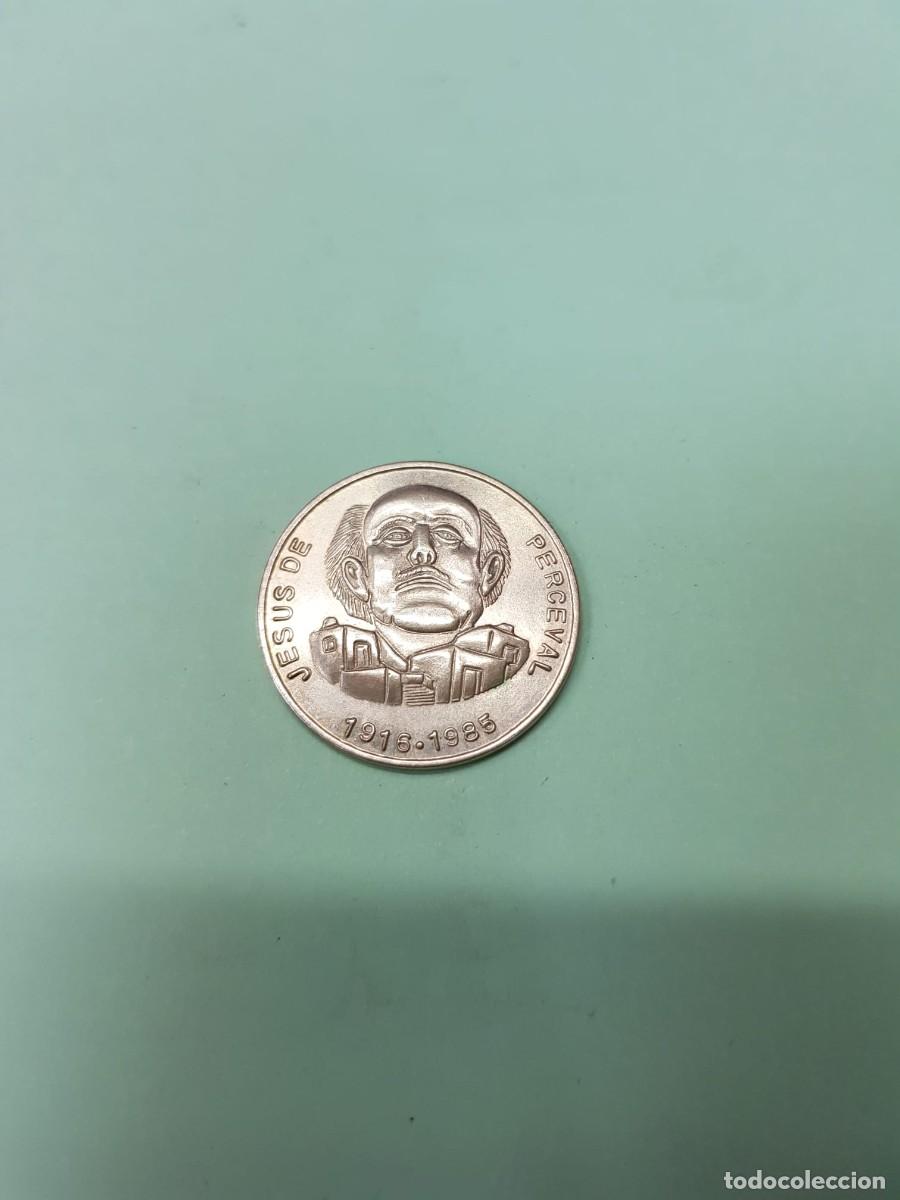 Medallas tem&aacute;ticas: MEDALLA JESUS DE PERCEVAL-1916-1985-INDALO-PLATA