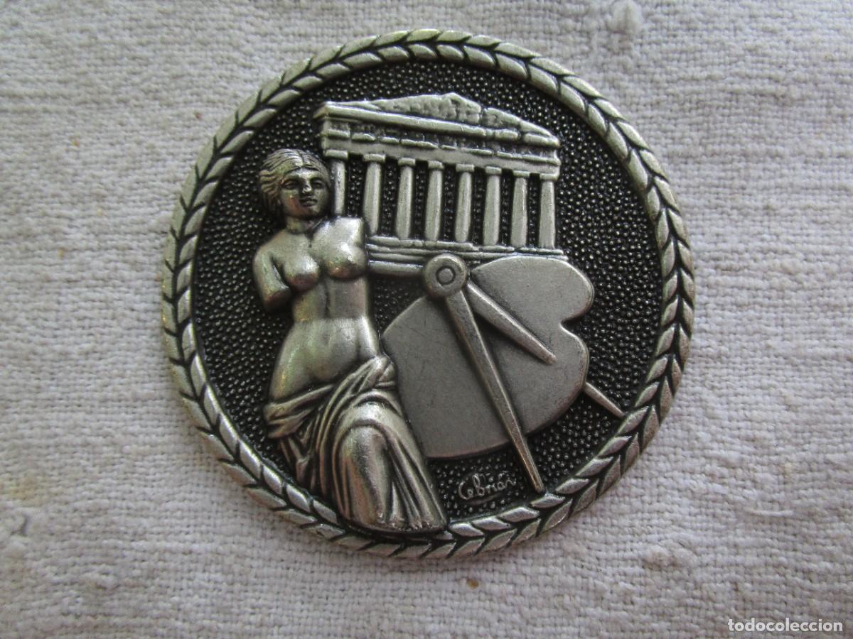 Medallas tem&aacute;ticas: FILATELIA MEDALLA EXP. MEMORIAL A LAXEIRO 1&ordm; ANIVERSARIO DE SU MUERTE 1997 - 6CM 55GR 7MM GRUESO.