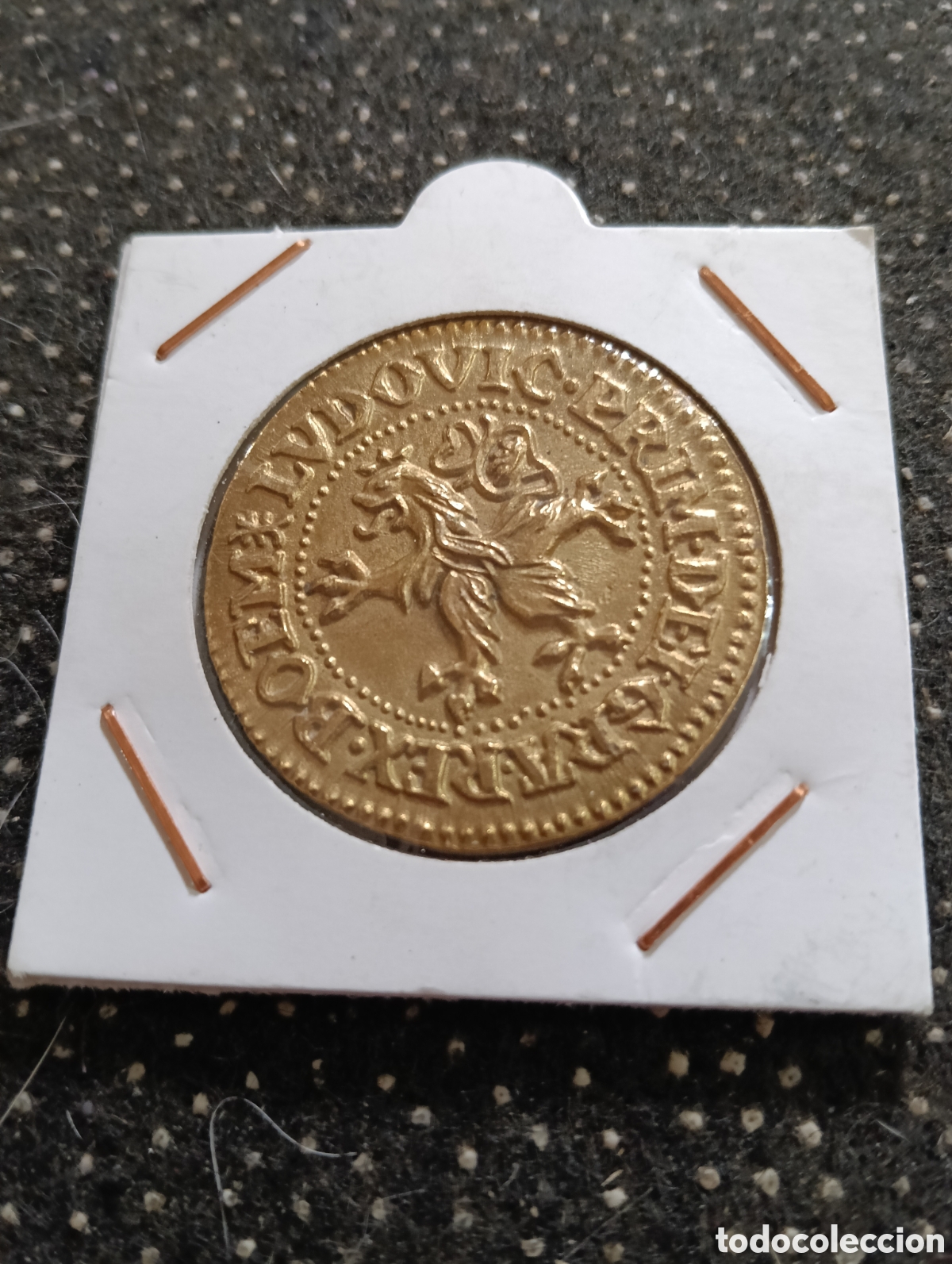 Medallas tem&aacute;ticas: BONITA MEDALLA LUDOVICO DE BOHEMIA (1565) 35 MM. COPIA DE LA ORIGINAL