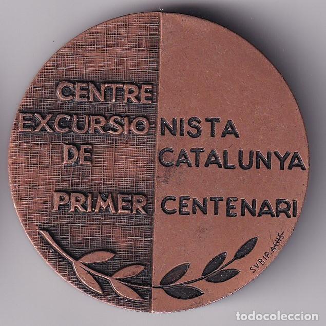 Medallas tem&aacute;ticas: MEDALLA CENTRE EXCURSIONISTA DE CATALUNYA - PRIMER CENTENARI DEL A&Ntilde;O 1976