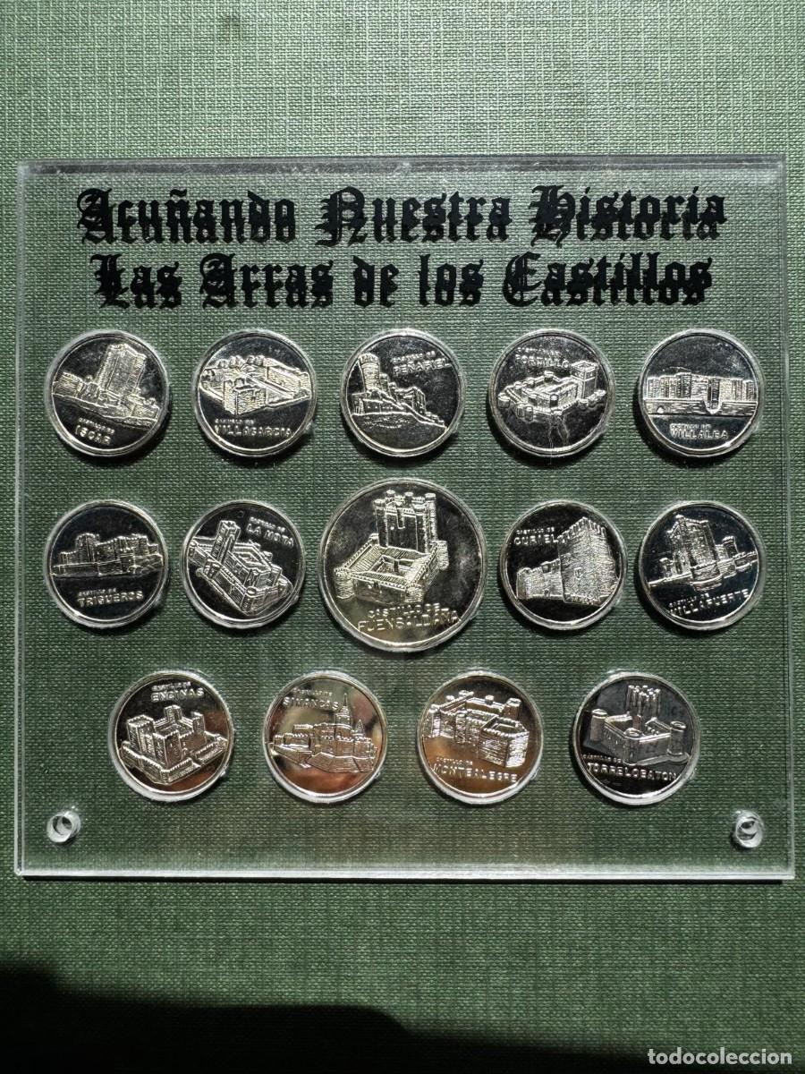 Medallas tem&aacute;ticas: 14 MONEDAS. ARRAS DE LOS CASTILLOS DE VALLADOLID