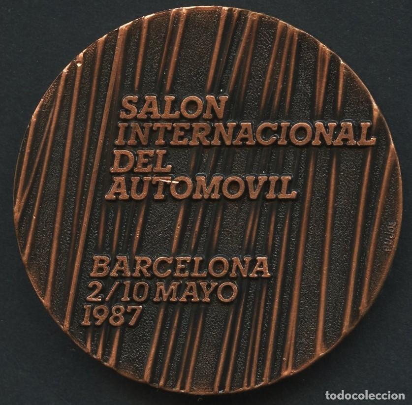 Medallas tem&aacute;ticas: MEDALLA, SAL&Oacute;N INTERNACIONAL DEL AUTOM&Oacute;VIL, 1987
