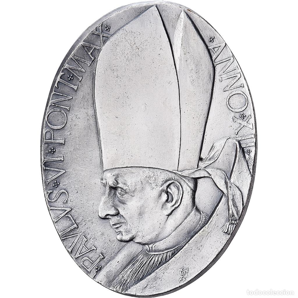 Medallas tem&aacute;ticas: [#1529177] CIUDAD DEL VATICANO, medalla, Paul VI, Anno XII, Plata, SC
