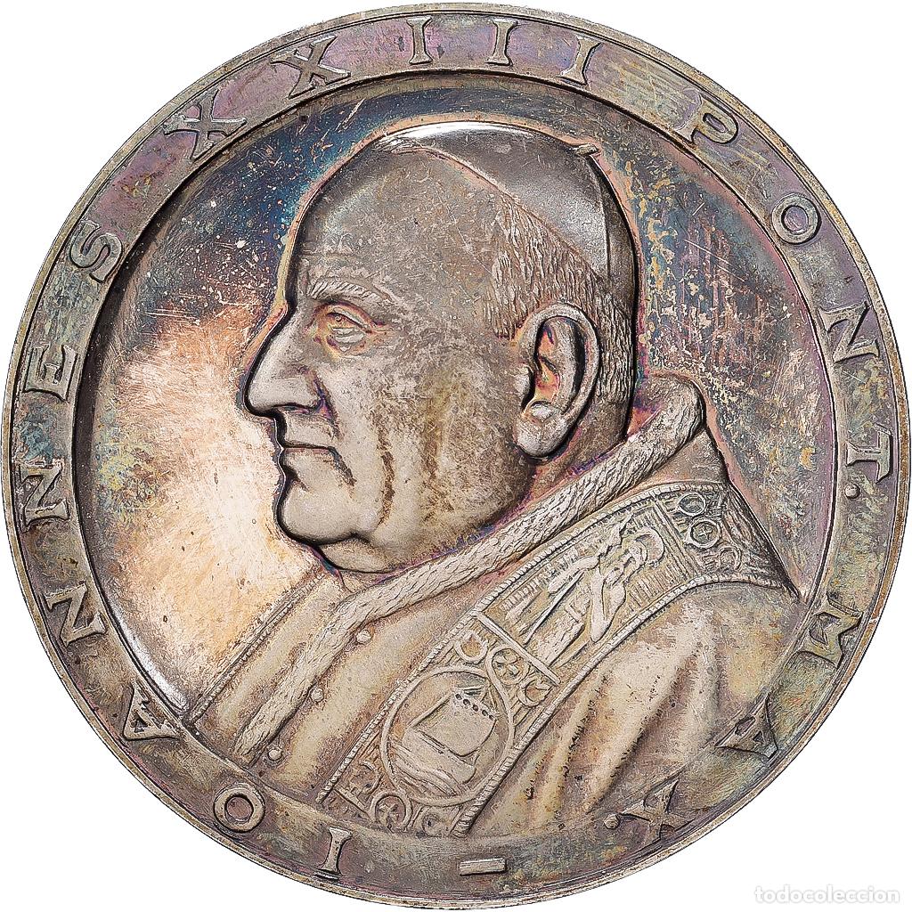 Medallas tem&aacute;ticas: [#1529179] CIUDAD DEL VATICANO, medalla, Jean XXIII, 1972, Plata, Cantalamessa, SC