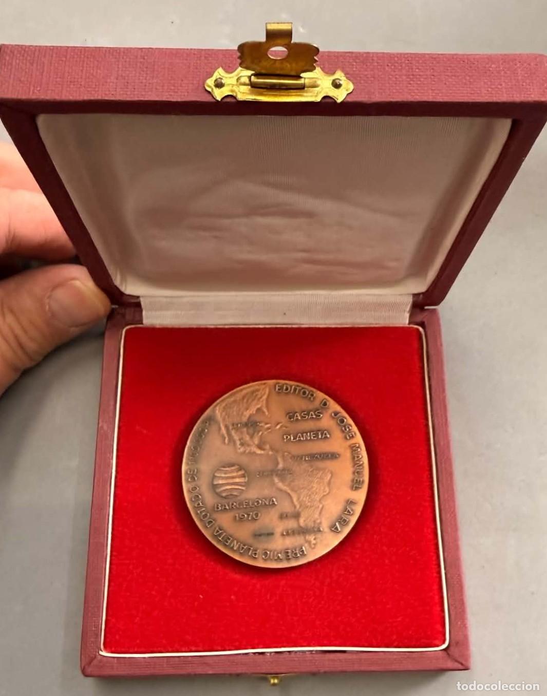 Medallas tem&aacute;ticas: MEDALLA + ESTUCHE. PREMIO XIX PREMIO PLANETA MEDALLA-1961