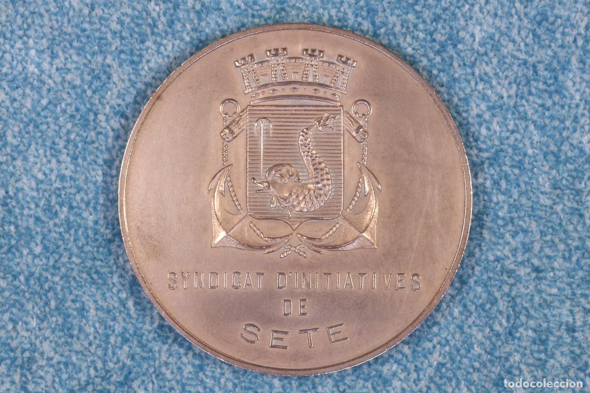M&eacute;dailles th&eacute;matiques: Medalla Syndicat D&rsquo;initiatives de Sete. AHL Syndicat D&rsquo;initiatives de Sete Medal.