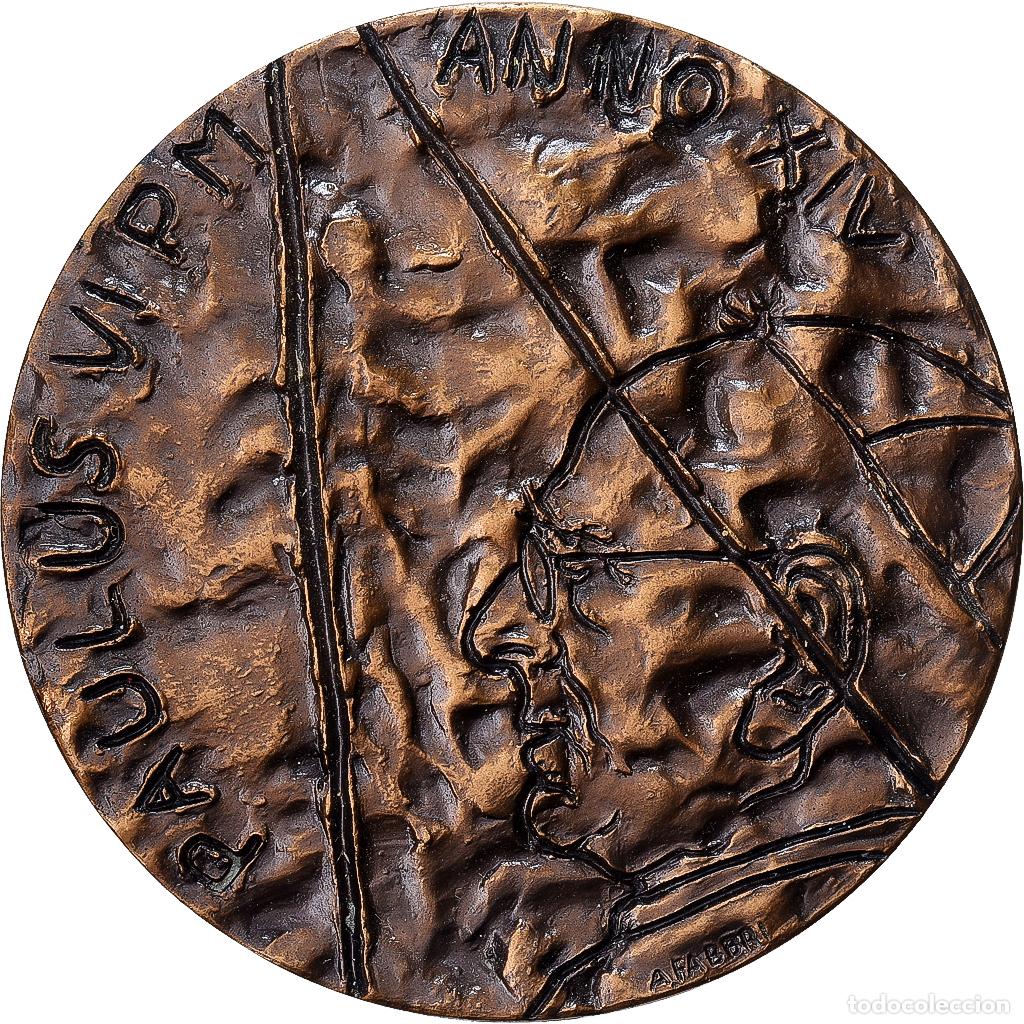 Medallas tem&aacute;ticas: [#1529169] CIUDAD DEL VATICANO, medalla, Paul VI, Anno XIV, Bronce, Fabbri, SC