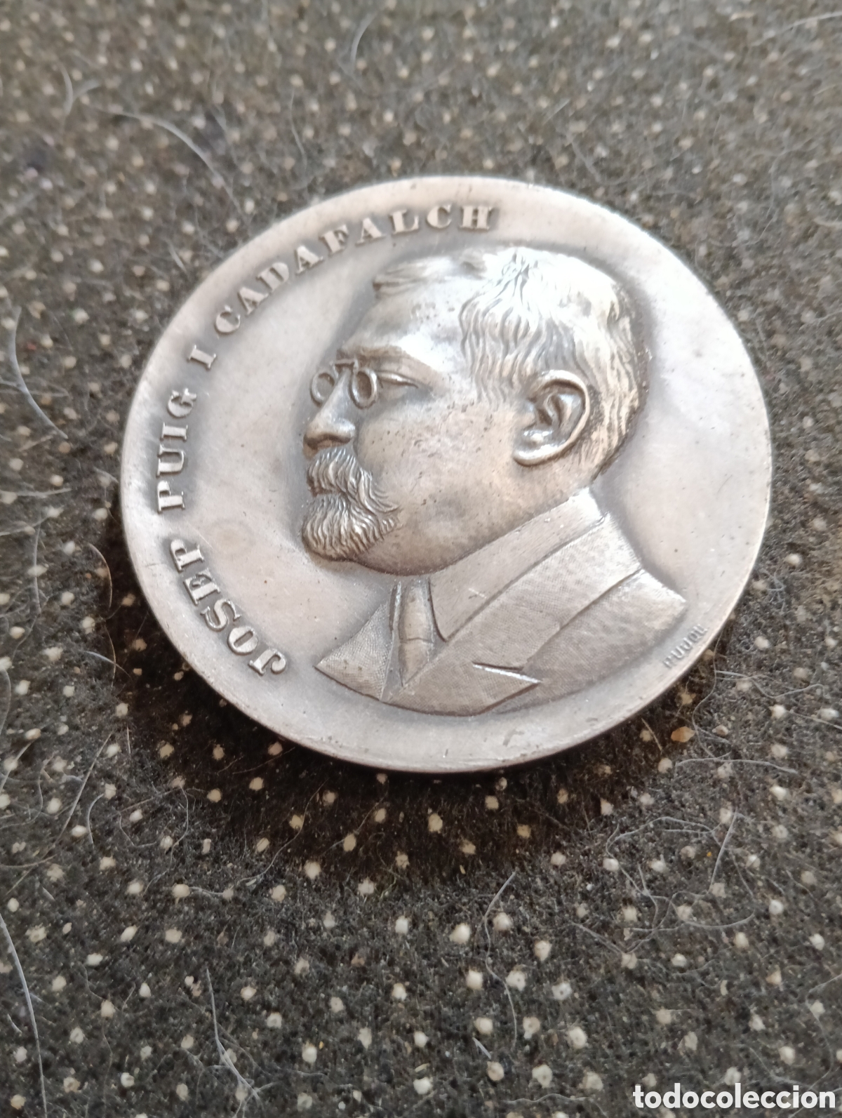 Medallas tem&aacute;ticas: Medalla de Josep Puig i Cadafalch, Arquitecto, pol&iacute;tico y escritor 1972 &rdquo;President de la Mancomunita