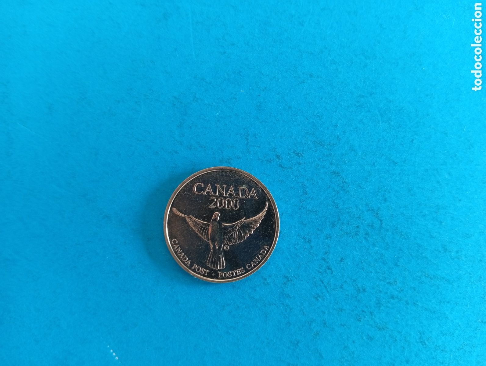 Medallas tem&aacute;ticas: Ficha Milenium Post Canad&aacute; - Foto 2