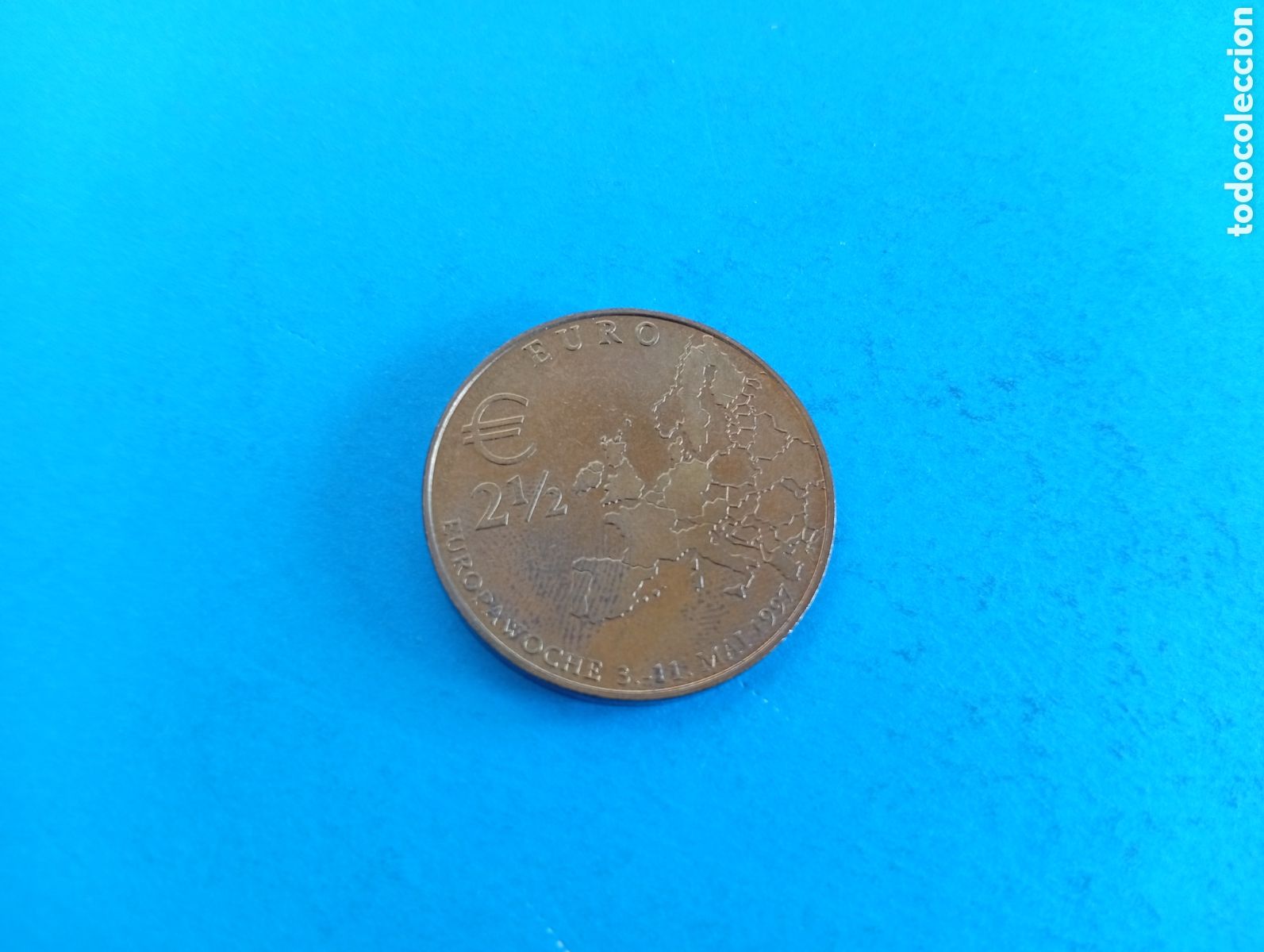 Medallas tem&aacute;ticas: Medalla 2 1/2 euros 1997