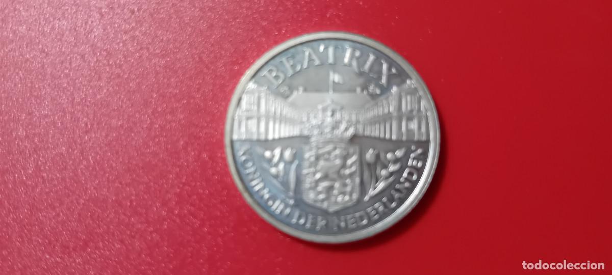 Medallas tem&aacute;ticas: HOLANDA, MEDALLA CONMEMORATIVA 25 A&Ntilde;OS REINADO BEATRIZ