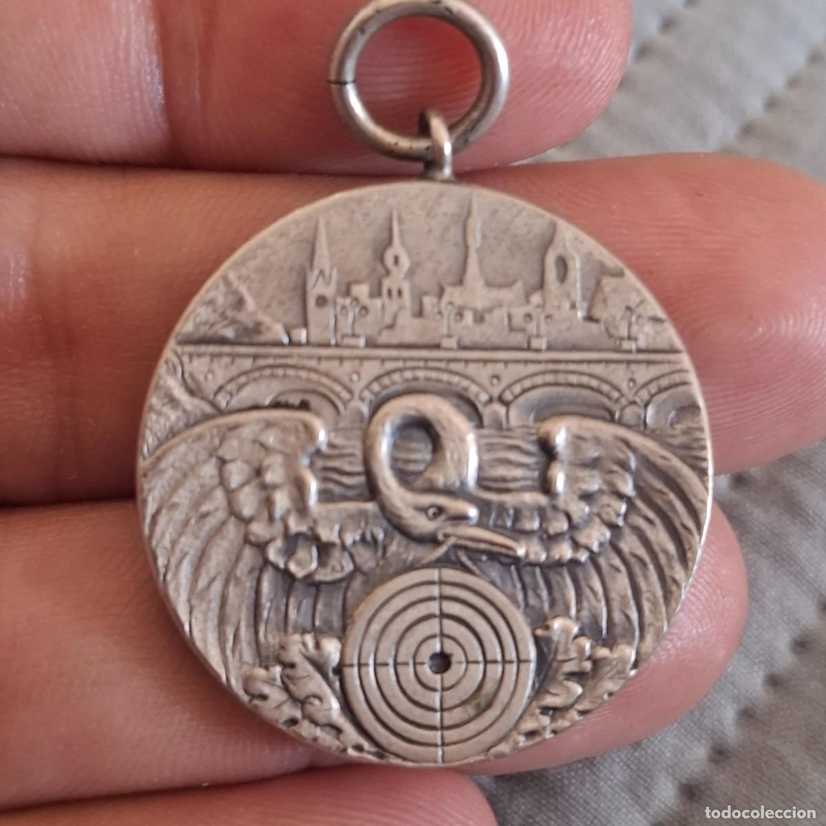 Medallas tem&aacute;ticas: Medalla 1909 Hamburgo. 15&deg; Festival de tiro Aleman..